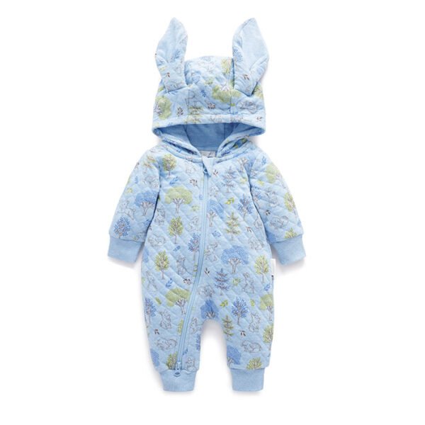 Bunny Quilted Growsuit