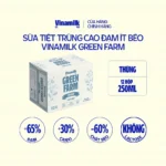 Thùng 12 hộp Sữa tươi Vinamilk Green Farm cao đạm, không lactose – hộp 250ml - Ảnh 4