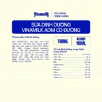 Sữa dinh dưỡng Vinamilk ADM Có Đường – Thùng 48 hộp 110ml - Ảnh 4