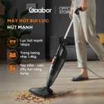 Máy hút bụi cầm tay 2in1 Gaabor GVCW-M15AS lực hút mạnh 16000PA tháo lắp tiện lợi gia đình nhỏ gọn - Ảnh 2