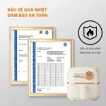 Nồi chiên không dầu GAABOR AF20M-YE01S dung tích 2L công suất 900W nóng nhanh, nhỏ gọn, giá rẻ - Ảnh 5