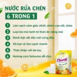 Combo 3 Nước rửa chén Chanté túi x 3.2kg - Ảnh 4
