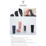 Bình giữ nhiệt Lock&Lock Energetic one-touch thép không gỉ 316L - Ảnh 5